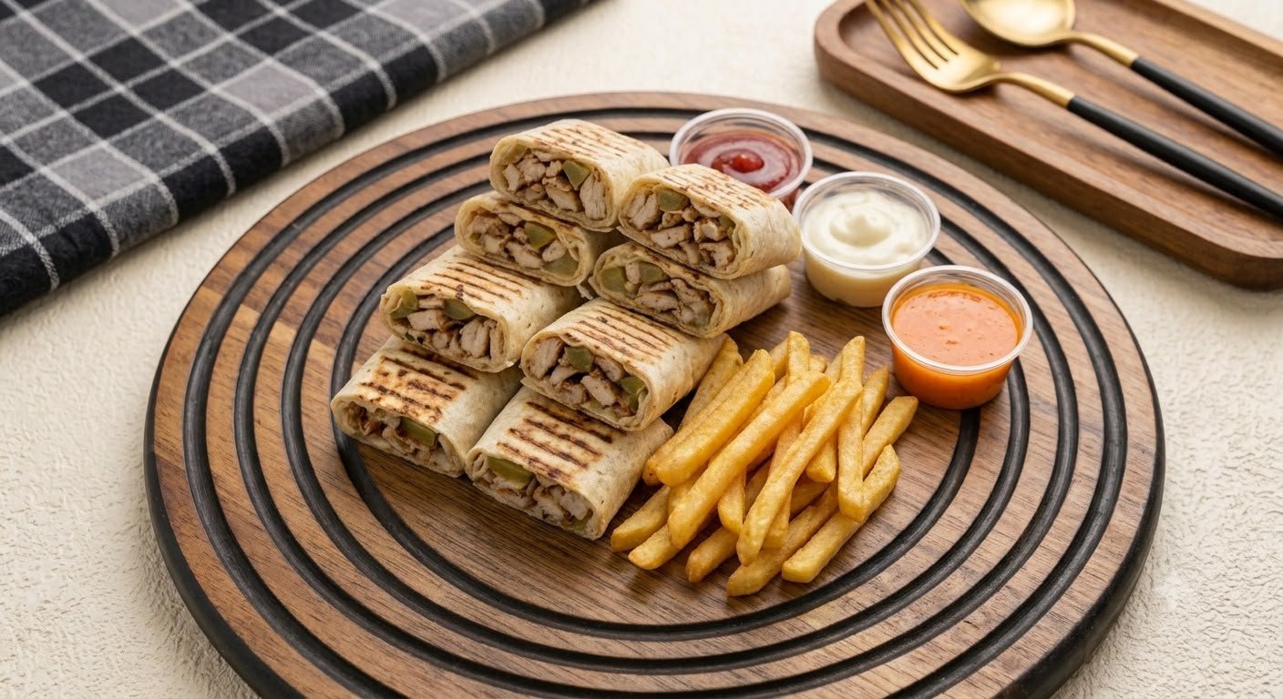 شاورما عربي وسط